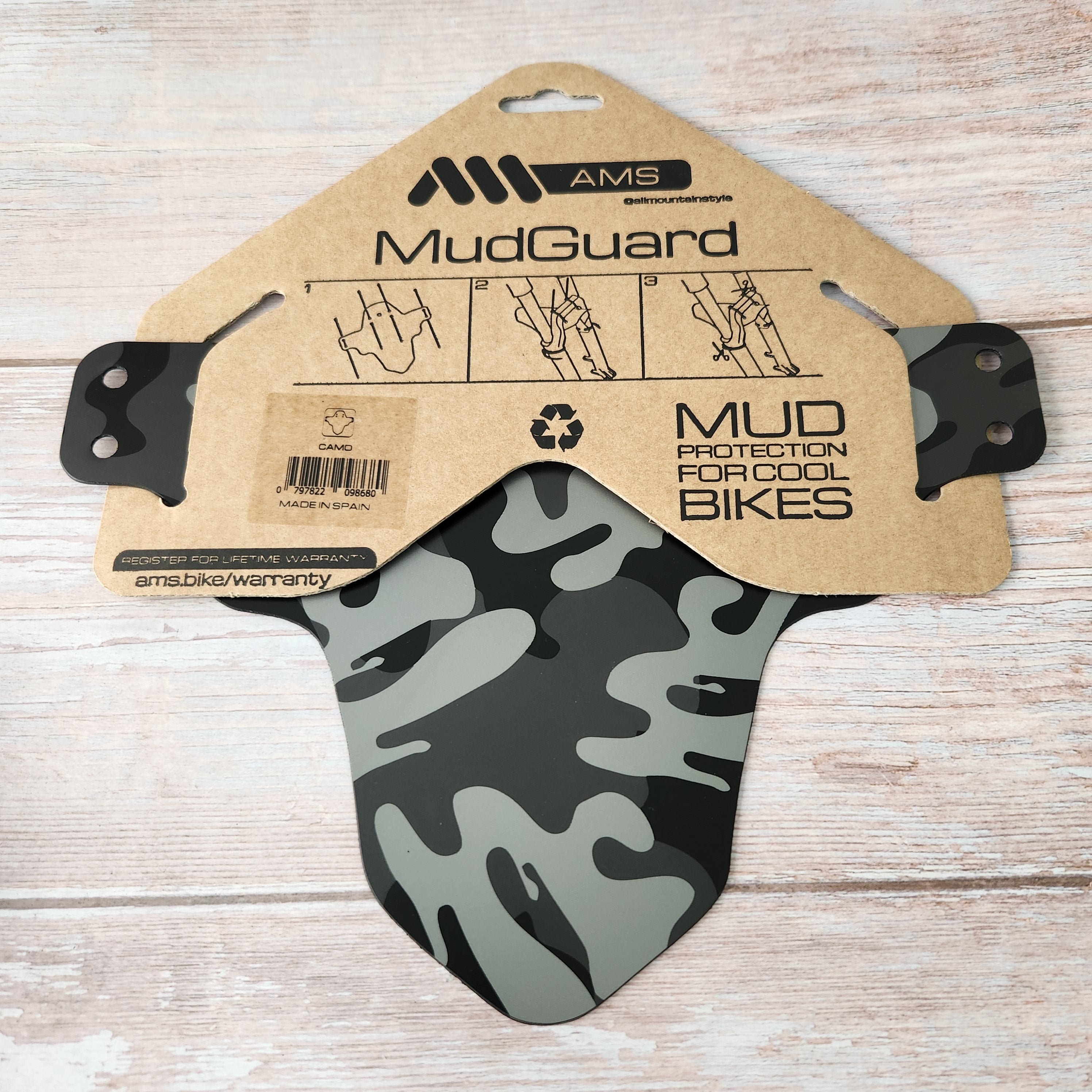 All Mountain Style Frame Guard Extra (Clear) – BikeSuite