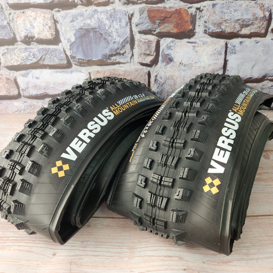 Versus All Mountain Tyres 29 x 2.4 Black (Pair)